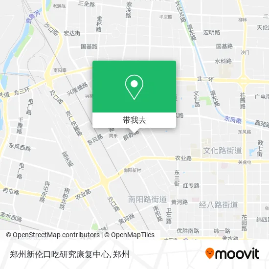郑州新伦口吃研究康复中心地图