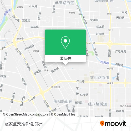 赵家点穴推拿馆地图
