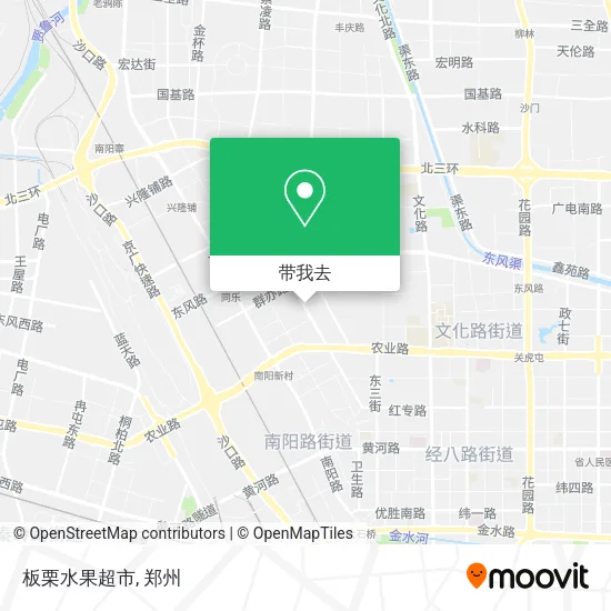 板栗水果超市地图