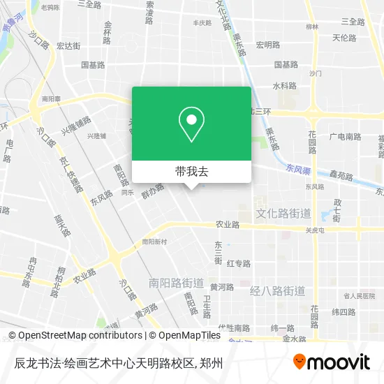 辰龙书法·绘画艺术中心天明路校区地图