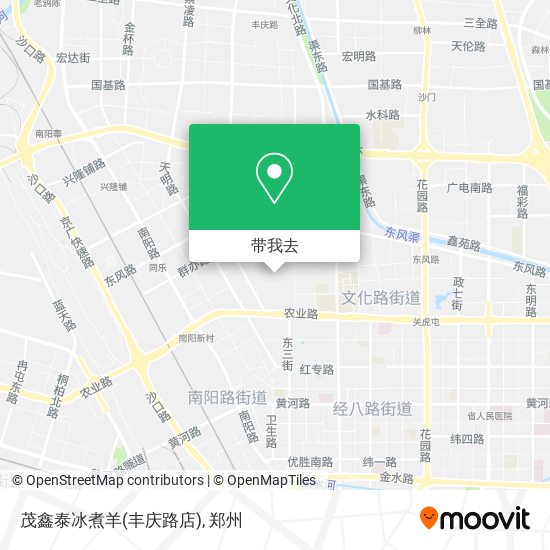 茂鑫泰冰煮羊(丰庆路店)地图