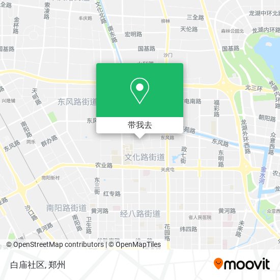 白庙社区地图
