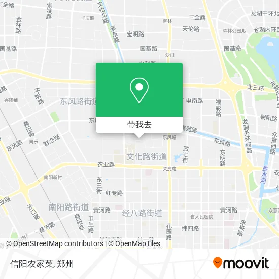 信阳农家菜地图