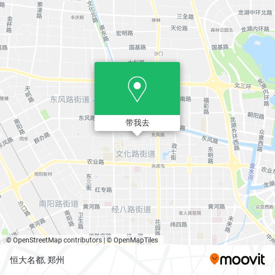 恒大名都地图