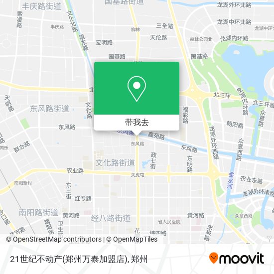 21世纪不动产(郑州万泰加盟店)地图