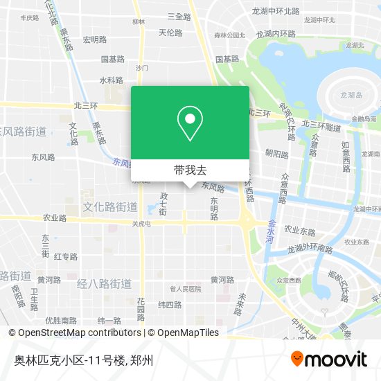 奥林匹克小区-11号楼地图