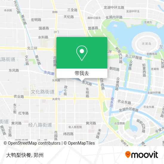 大鸭梨快餐地图