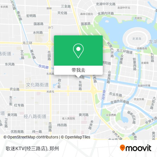 歌迷KTV(经三路店)地图