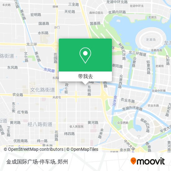 金成国际广场-停车场地图