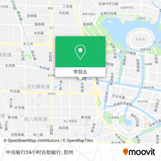 中信银行24小时自助银行地图