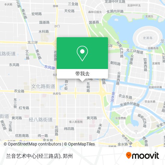 兰音艺术中心(经三路店)地图