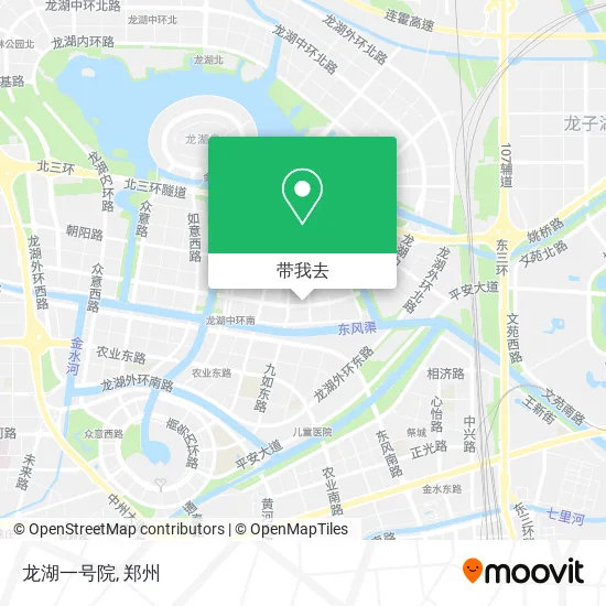 龙湖一号院地图