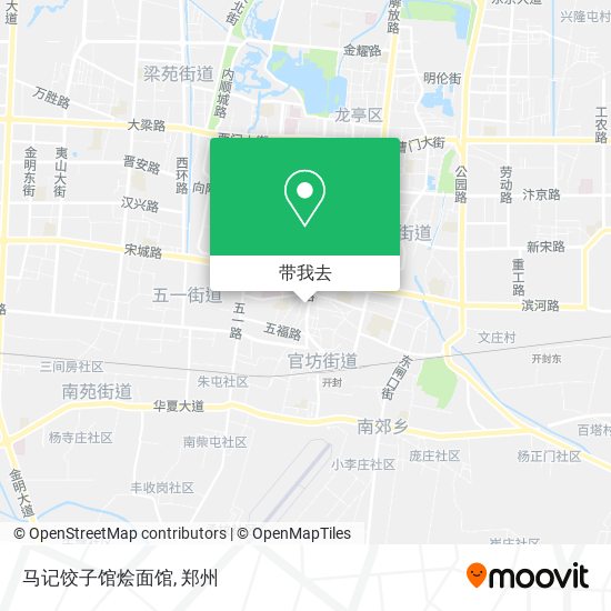 马记饺子馆烩面馆地图