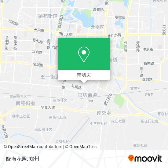 陇海花园地图