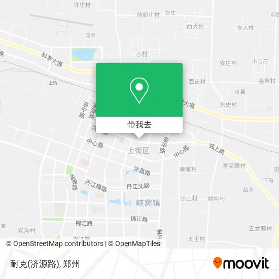 耐克(济源路)地图