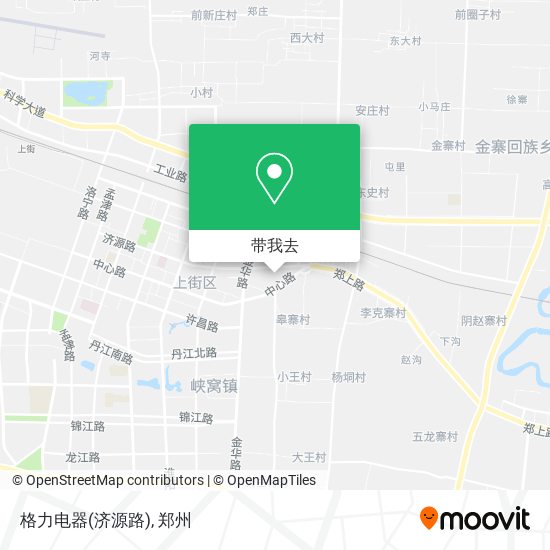 格力电器(济源路)地图