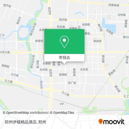 郑州伊顿精品酒店地图