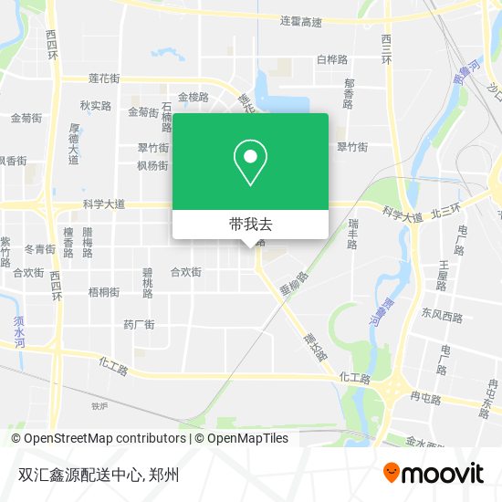 双汇鑫源配送中心地图