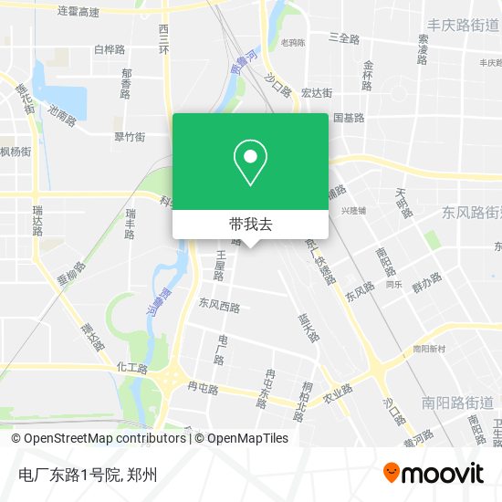 电厂东路1号院地图