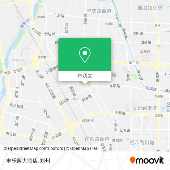 丰乐园大酒店地图