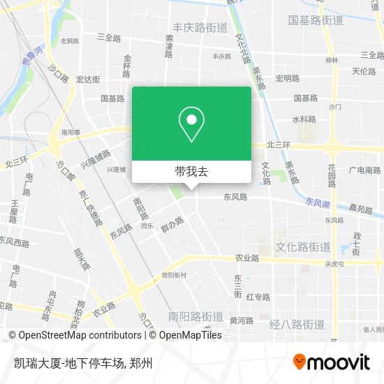 凯瑞大厦-地下停车场地图