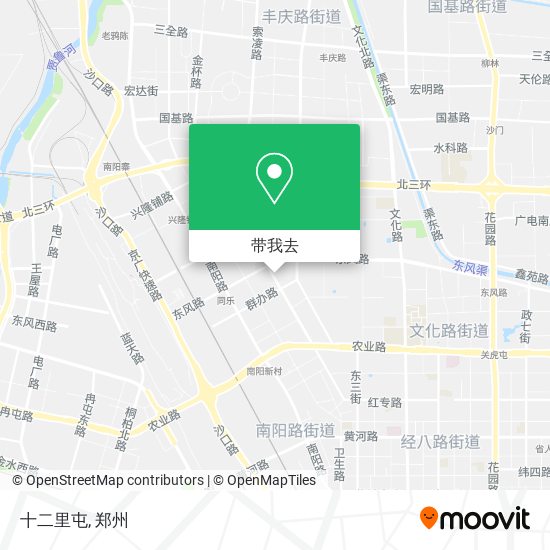 十二里屯地图