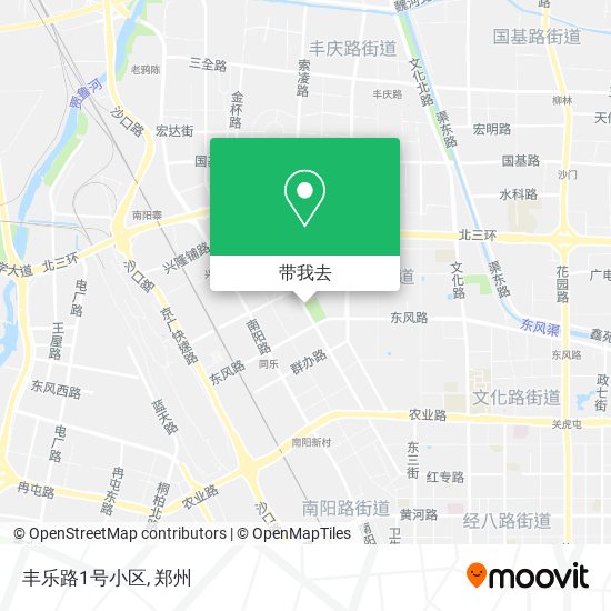 丰乐路1号小区地图