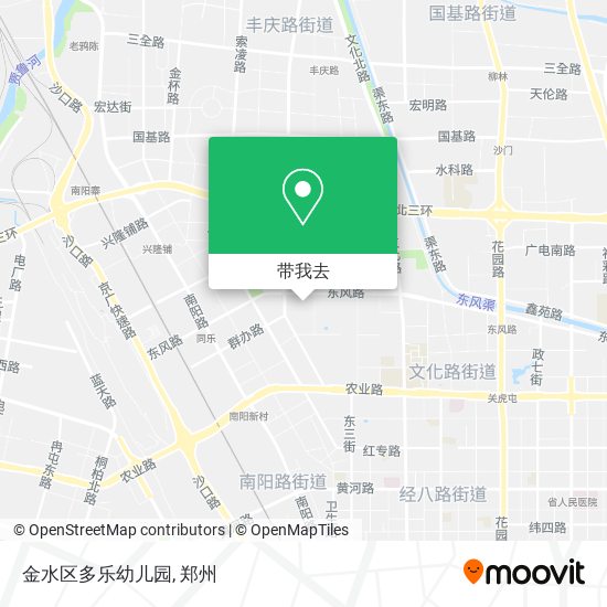 金水区多乐幼儿园地图