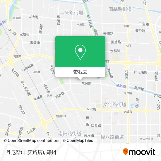 丹尼斯(丰庆路店)地图