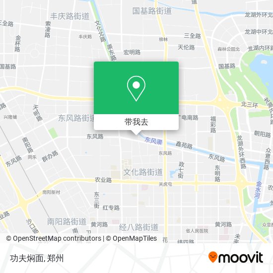 功夫焖面地图