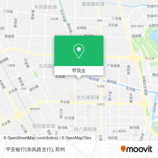 平安银行(东风路支行)地图