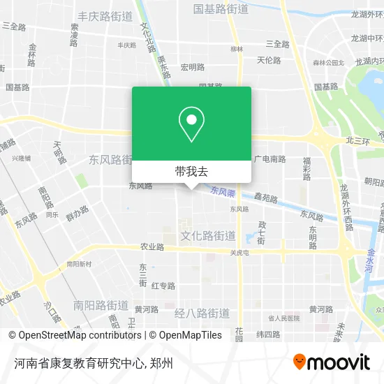 河南省康复教育研究中心地图
