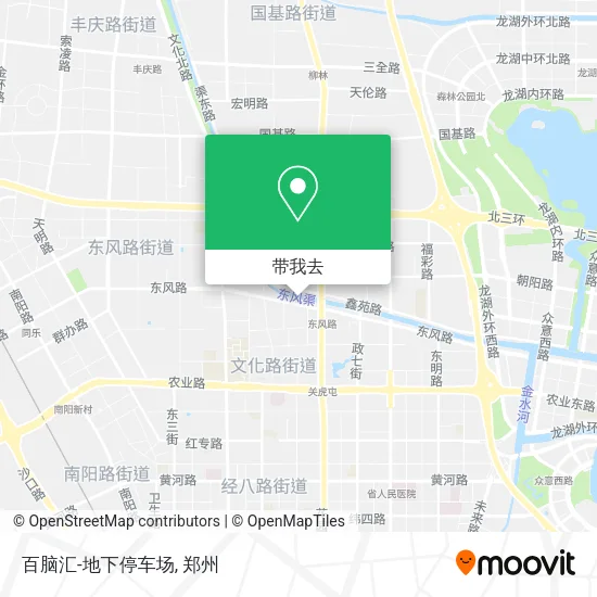 百脑汇-地下停车场地图