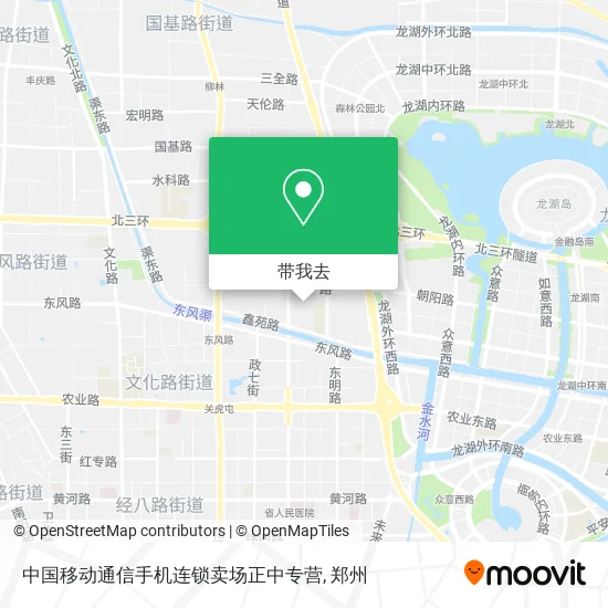 中国移动通信手机连锁卖场正中专营地图