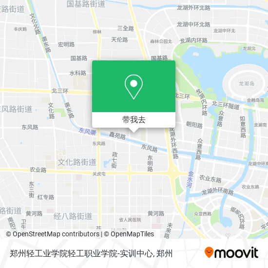 郑州轻工业学院轻工职业学院-实训中心地图