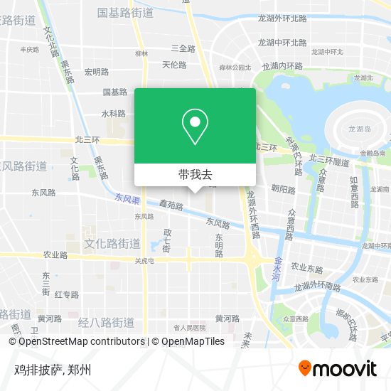 鸡排披萨地图