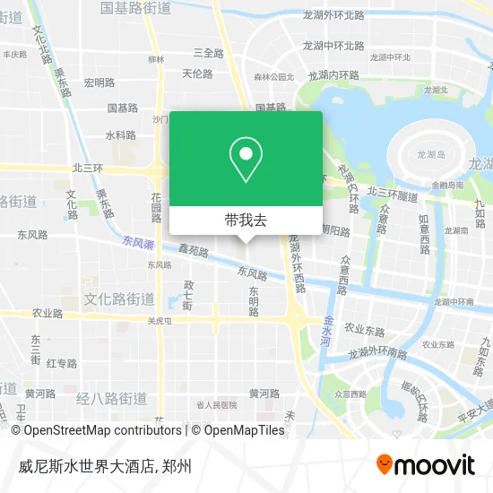 威尼斯水世界大酒店地图