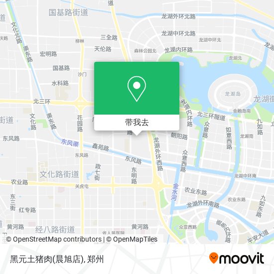 黑元土猪肉(晨旭店)地图