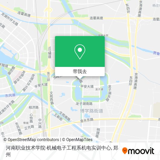 河南职业技术学院-机械电子工程系机电实训中心地图