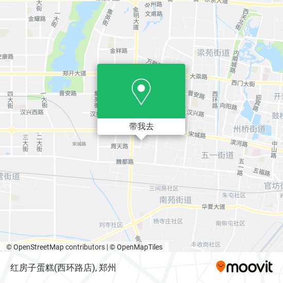 红房子蛋糕(西环路店)地图