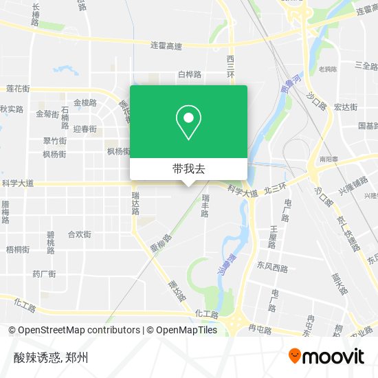 酸辣诱惑地图