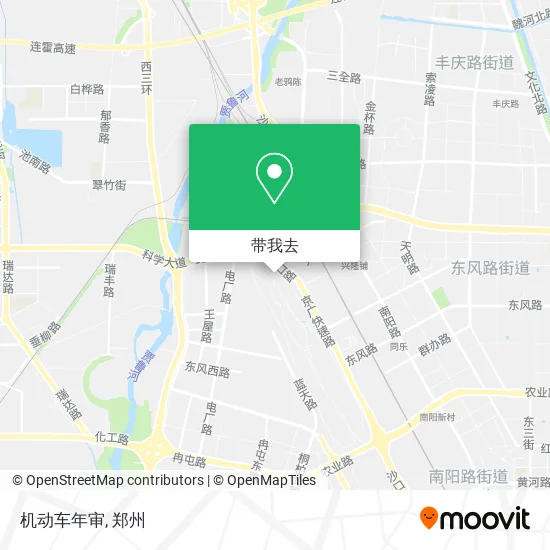 机动车年审地图