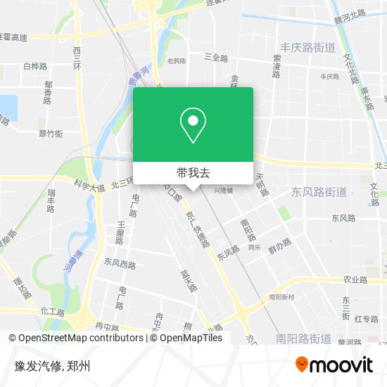 豫发汽修地图