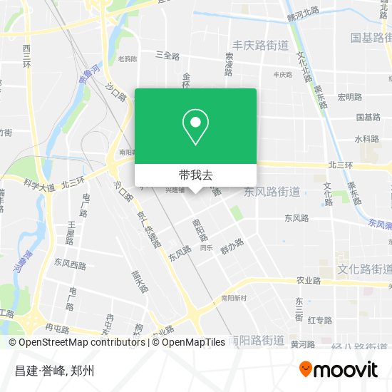 昌建·誉峰地图