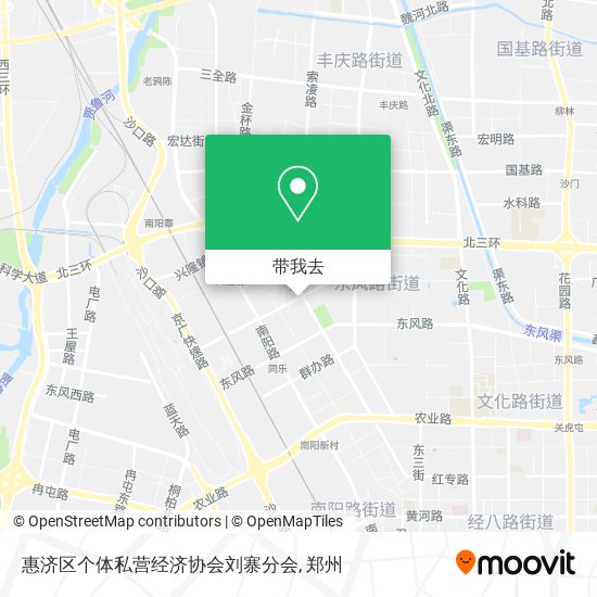 惠济区个体私营经济协会刘寨分会地图