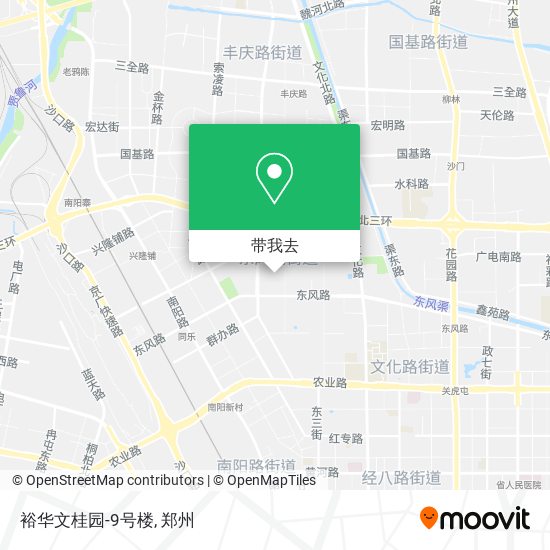 裕华文桂园-9号楼地图
