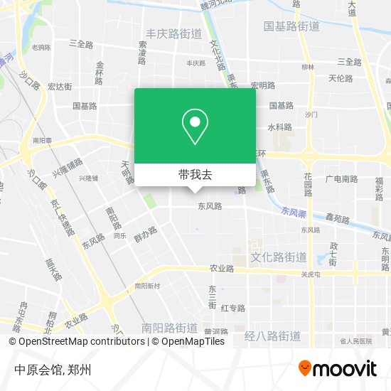 中原会馆地图