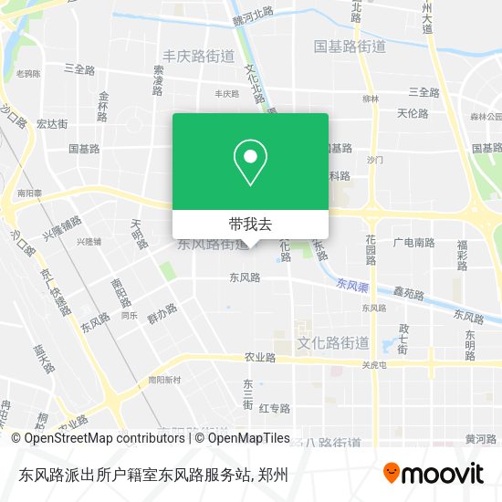 东风路派出所户籍室东风路服务站地图
