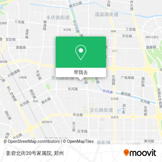 姜砦北街20号家属院地图