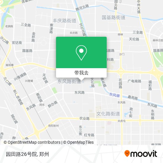 园田路26号院地图